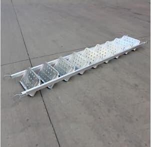 Korean type galvanzied stair case for scaffolding